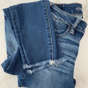 Low rise cut off jeans from American Eagle